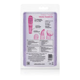 First Time Travel Teaser Kit Pink with Interchangeable Tips Massager > Sex Toys > Sex Kits